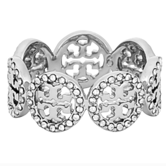Tory Burch Jewelry - 💍TORY BURCH PAVE MILLER RING - SIZE 7  NWOT💍